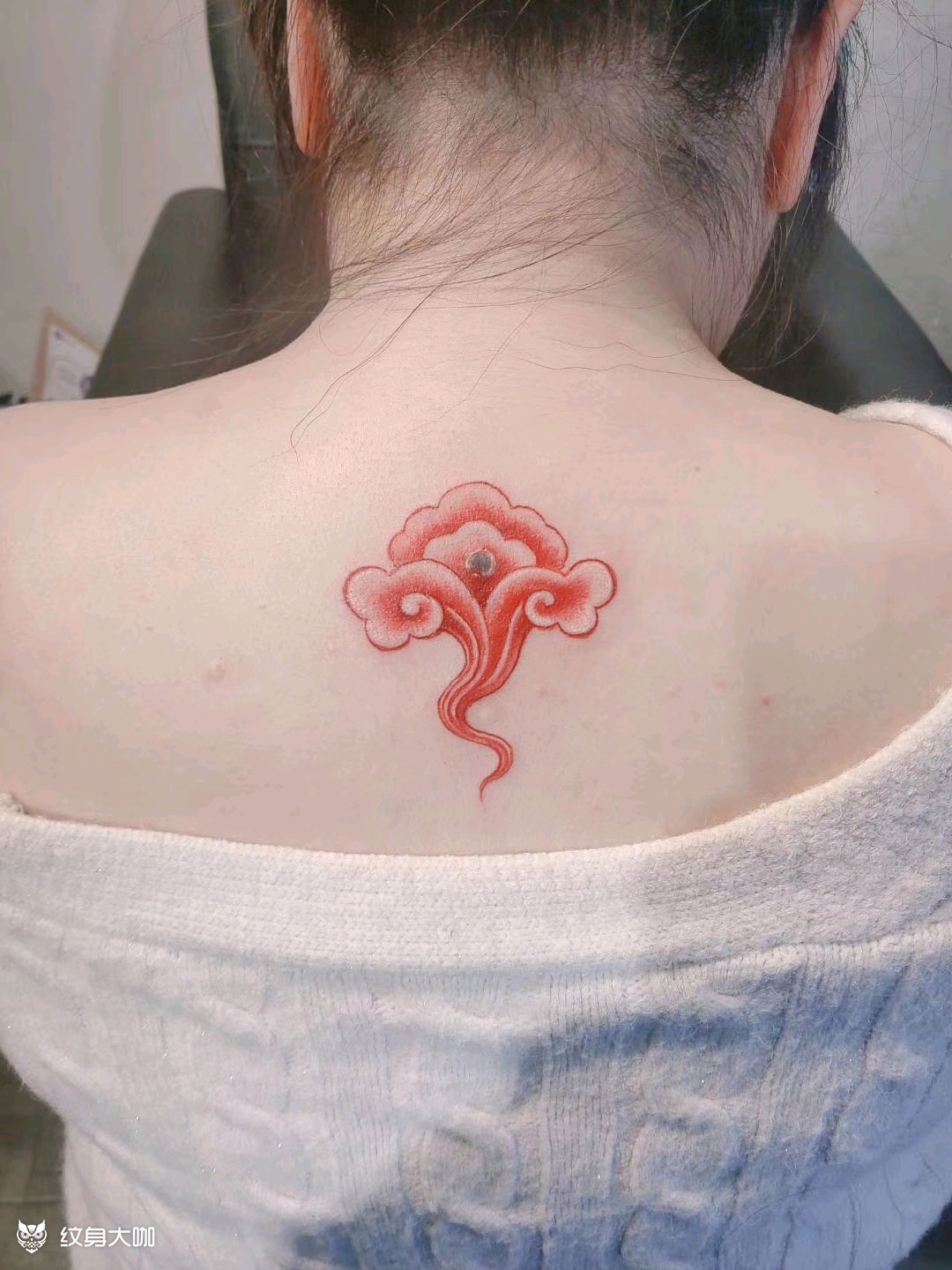 祥云护珠_纹身图案手稿图片_精正颜政国 梅山居士的纹身作品集