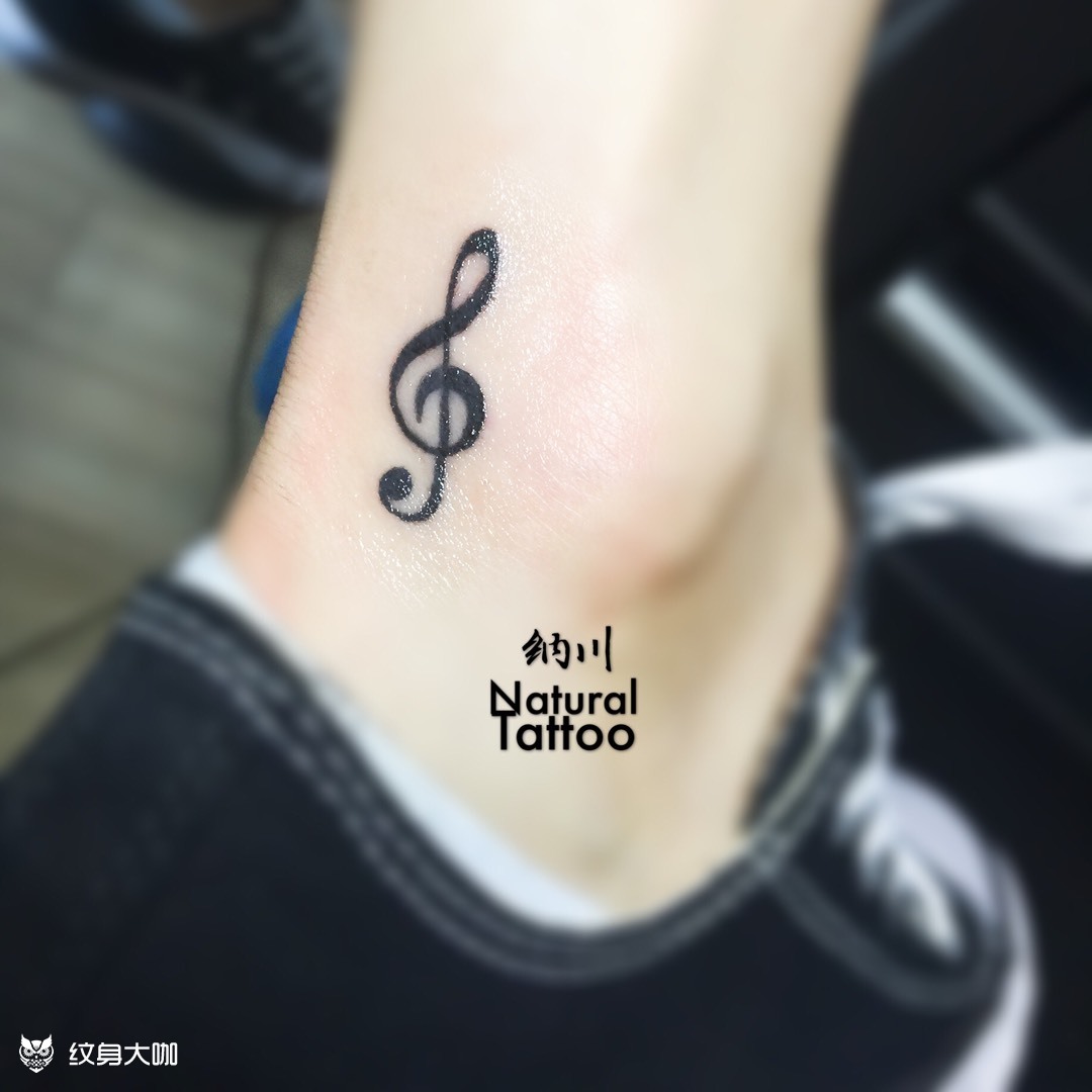 音符_纹身图案手稿图片_ak的纹身作品集