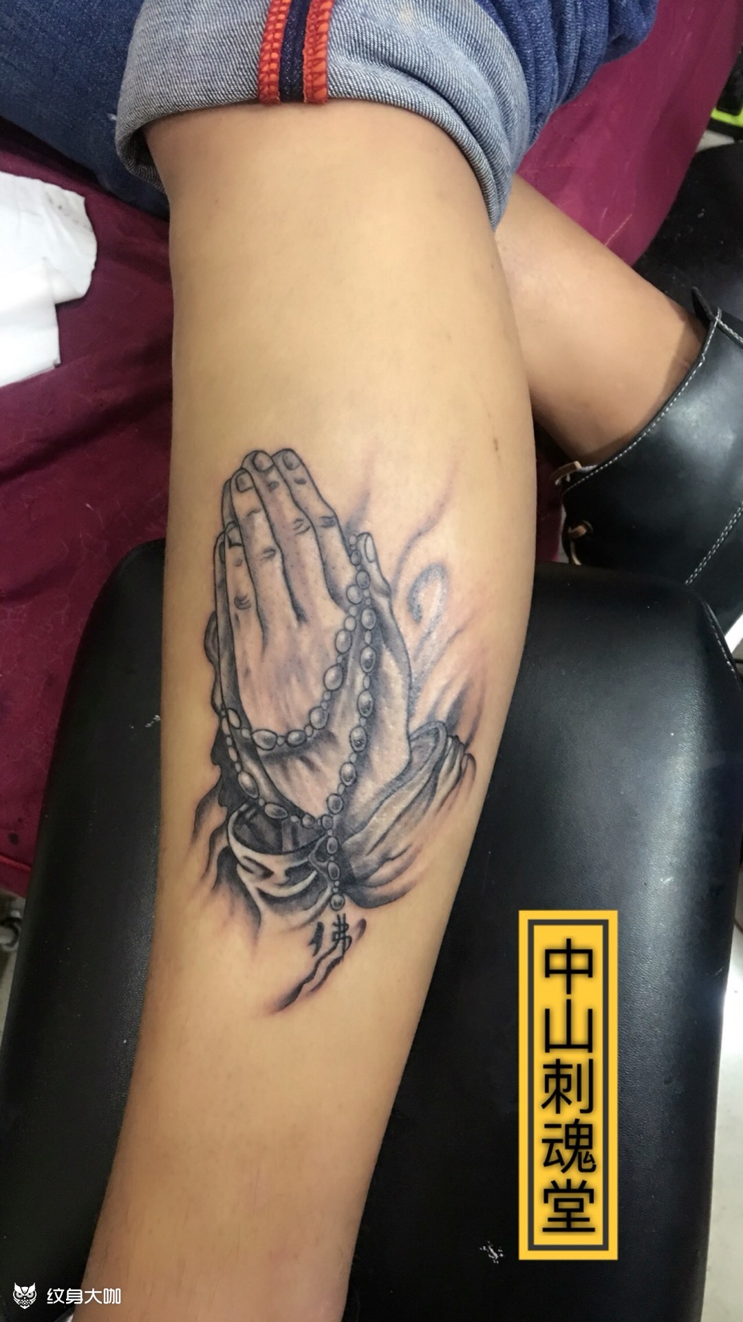 佛手_纹身图案手稿图片_中山强子的纹身作品集