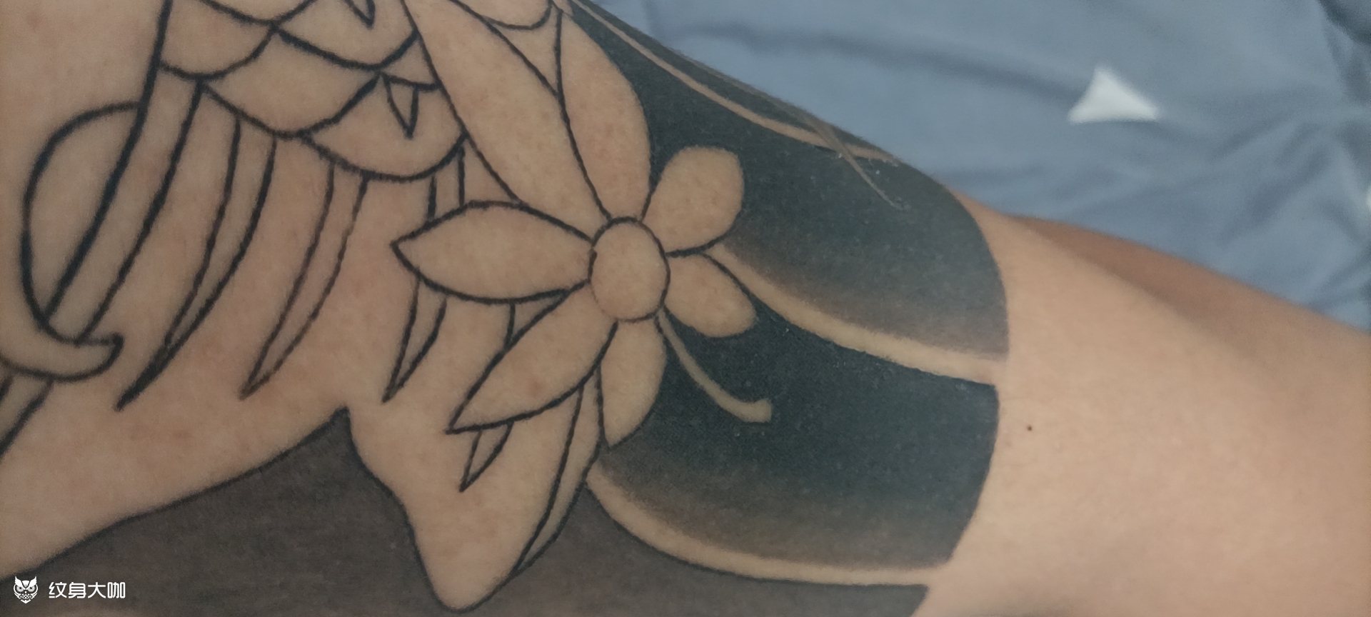 这雾面毁了没,我大臂上有很多小_纹身吧社区 - 纹身大咖