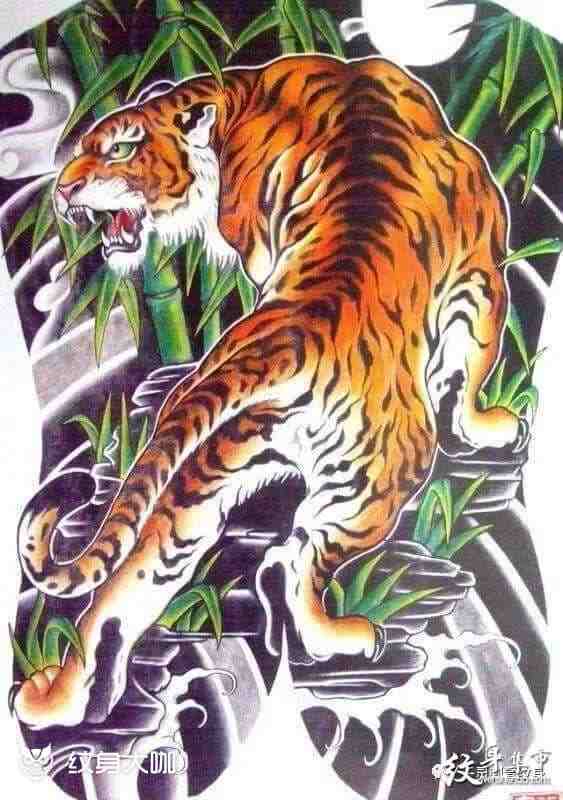想在南昌找个师傅纹个满背老虎_纹身吧社区 - 纹身大咖