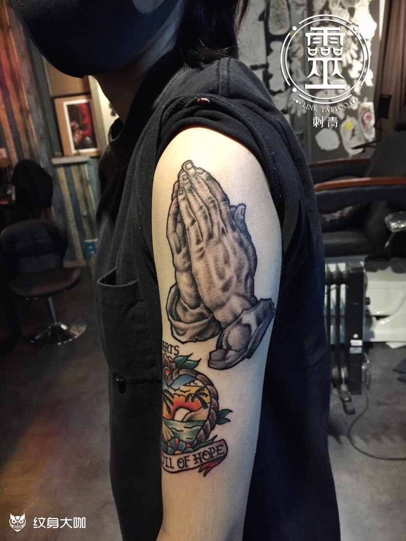 佛手_纹身图案手稿图片_佘泳锋的纹身作品集