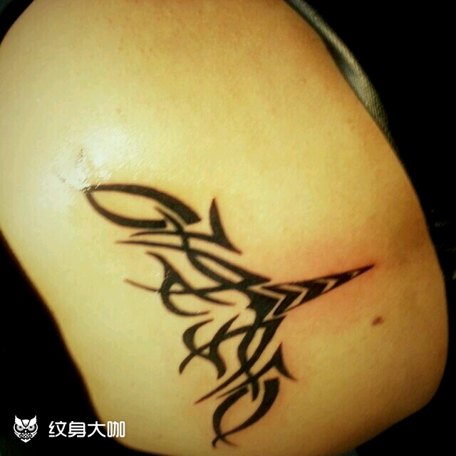 腰花图腾_纹身图案手稿图片_老仨的纹身作品集