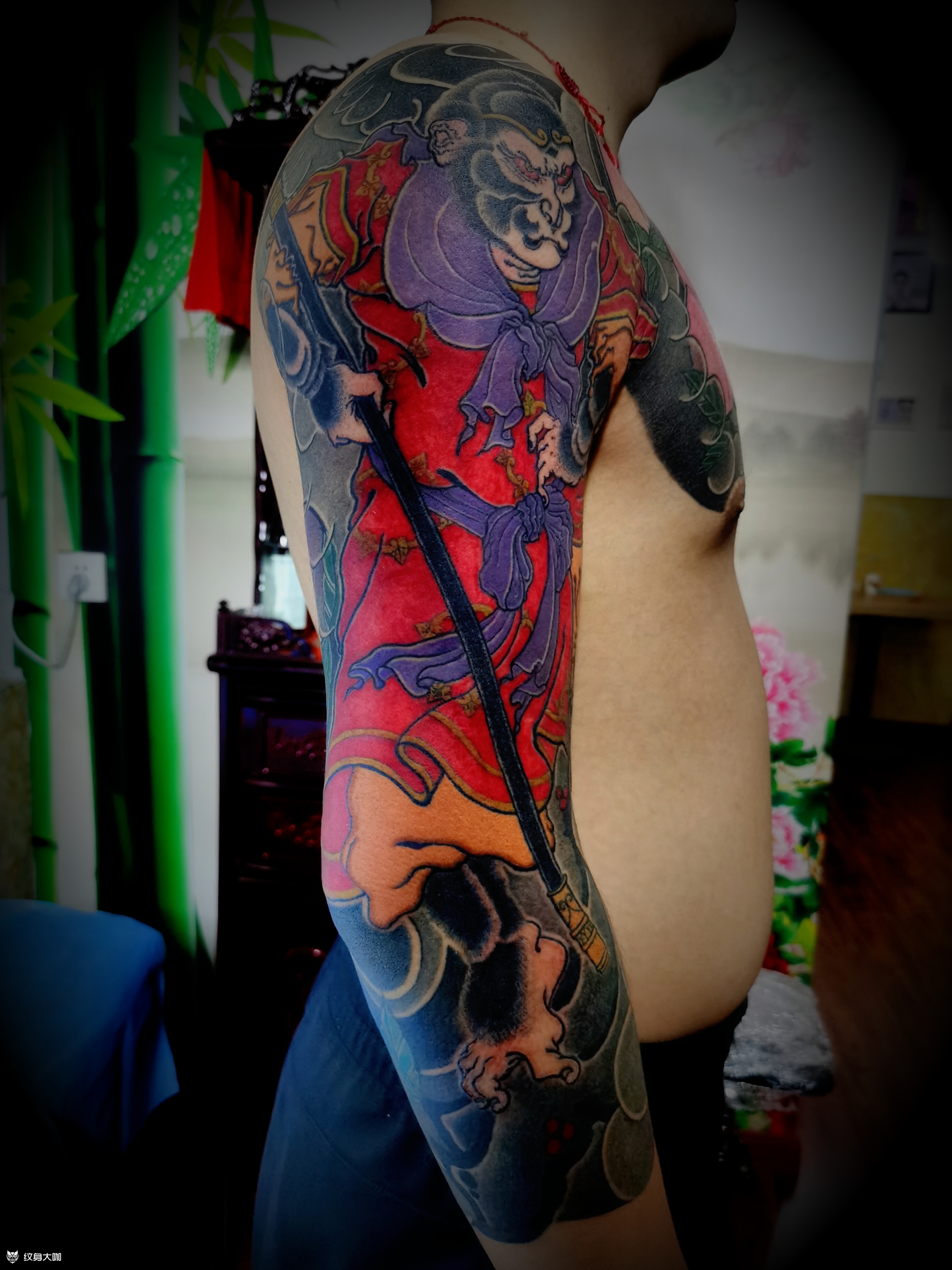 大圣半甲大圣半甲风格:传统_纹身吧社区 - 纹身大咖