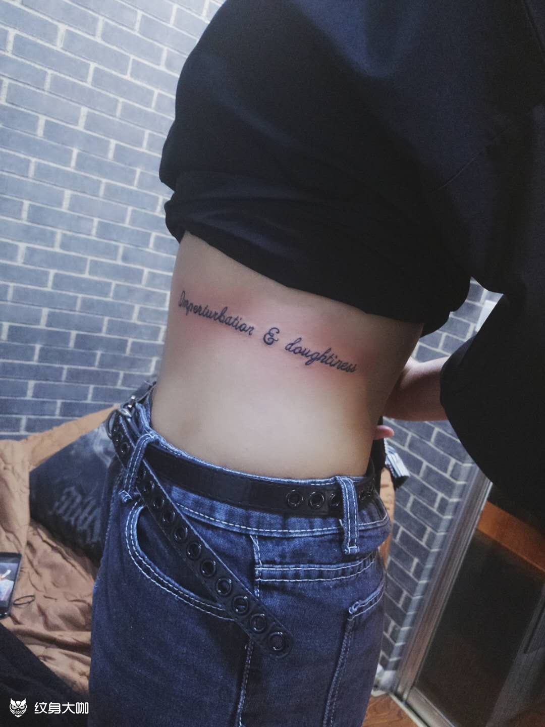 侧腰小图_纹身图案手稿图片_齐亿的纹身作品集