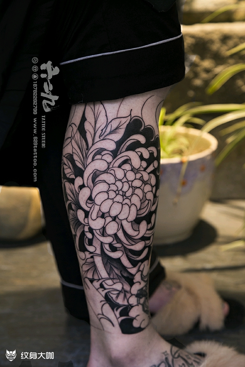 日式传统包小腿未完成