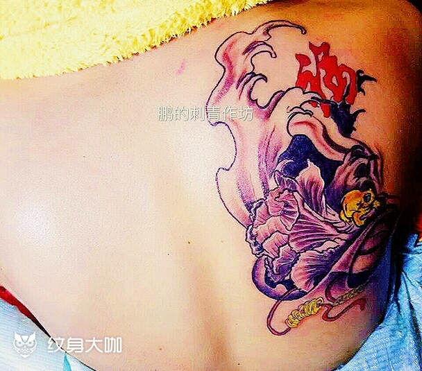 招财白菜_纹身图案手稿图片_日式的纹身作品集