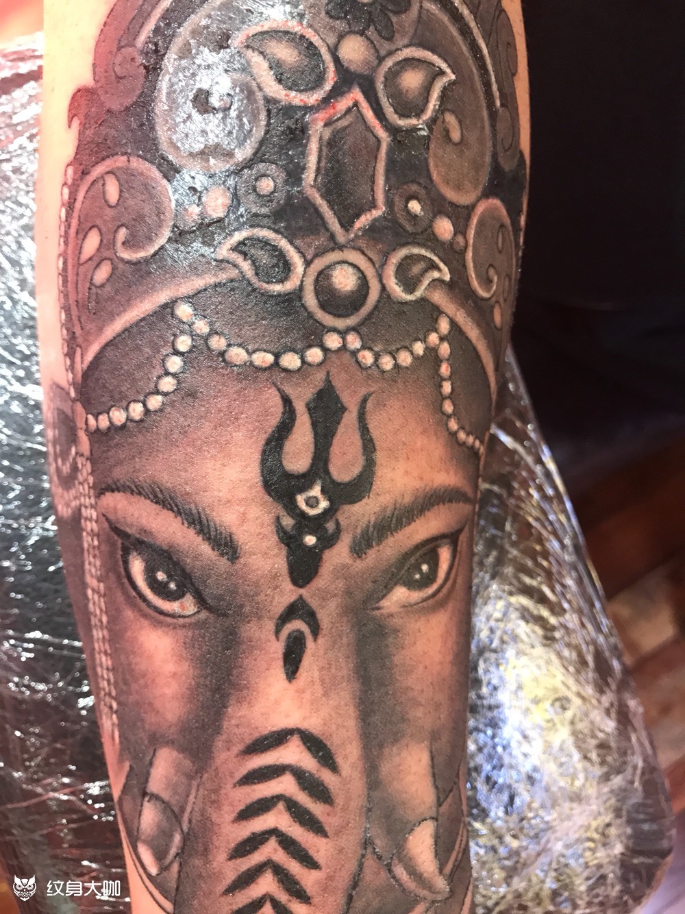 象神_纹身图案手稿图片_海哥的纹身作品集