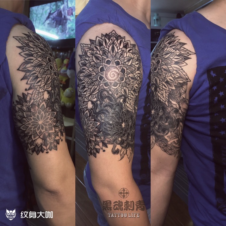 又是一个覆盖97_纹身图案手稿图片_叉烧的纹身作品集