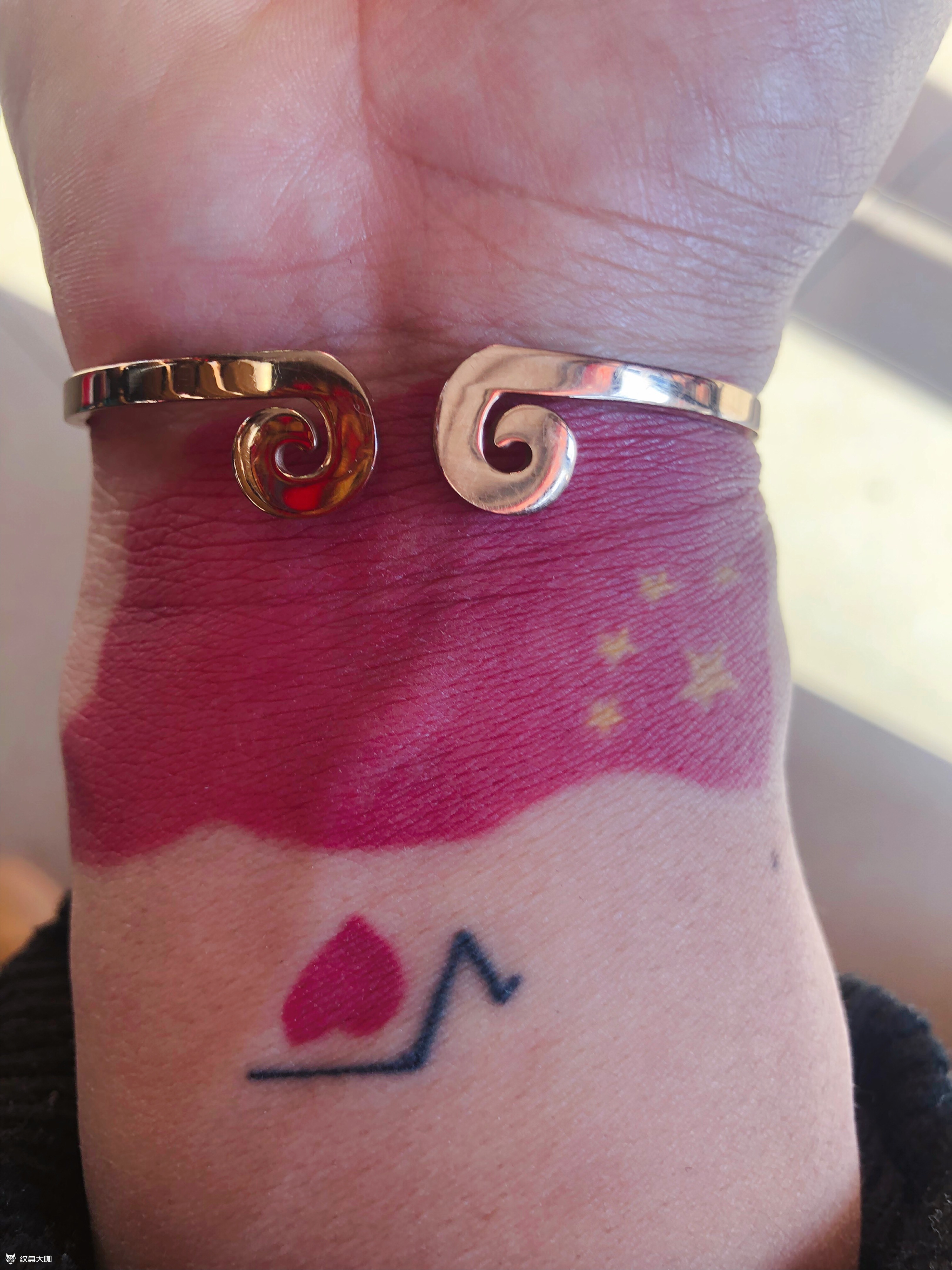 五星红旗9899身上纹……来世_纹身吧社区 - 纹身大咖