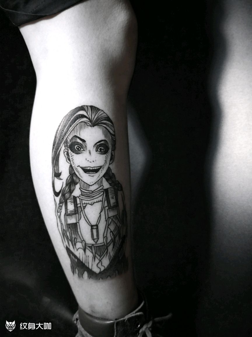 金克斯_纹身图案手稿图片_柳展的纹身作品集