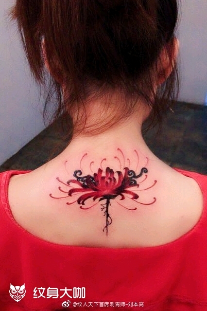 彼岸花纹身