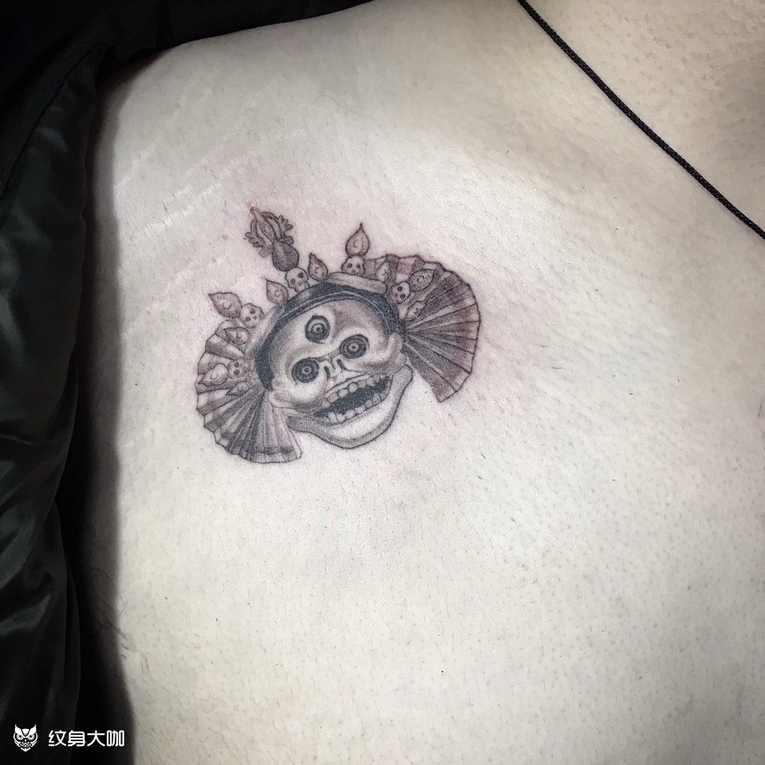 尸陀林_纹身图案手稿图片_jq.kane 的纹身作品集