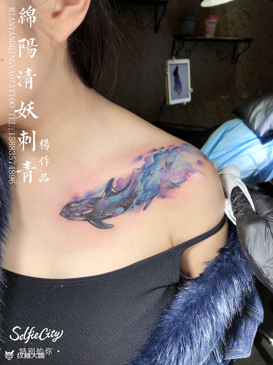 旧图遮盖_纹身图案手稿图片_李中杨的纹身作品集