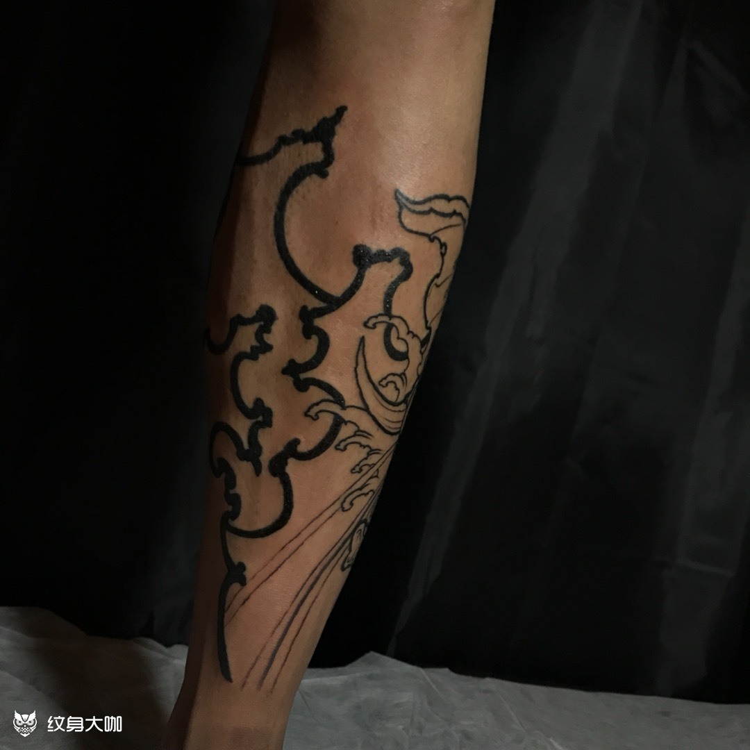 纹身图案手稿图片_喀什tatt00其刺的纹身作品集