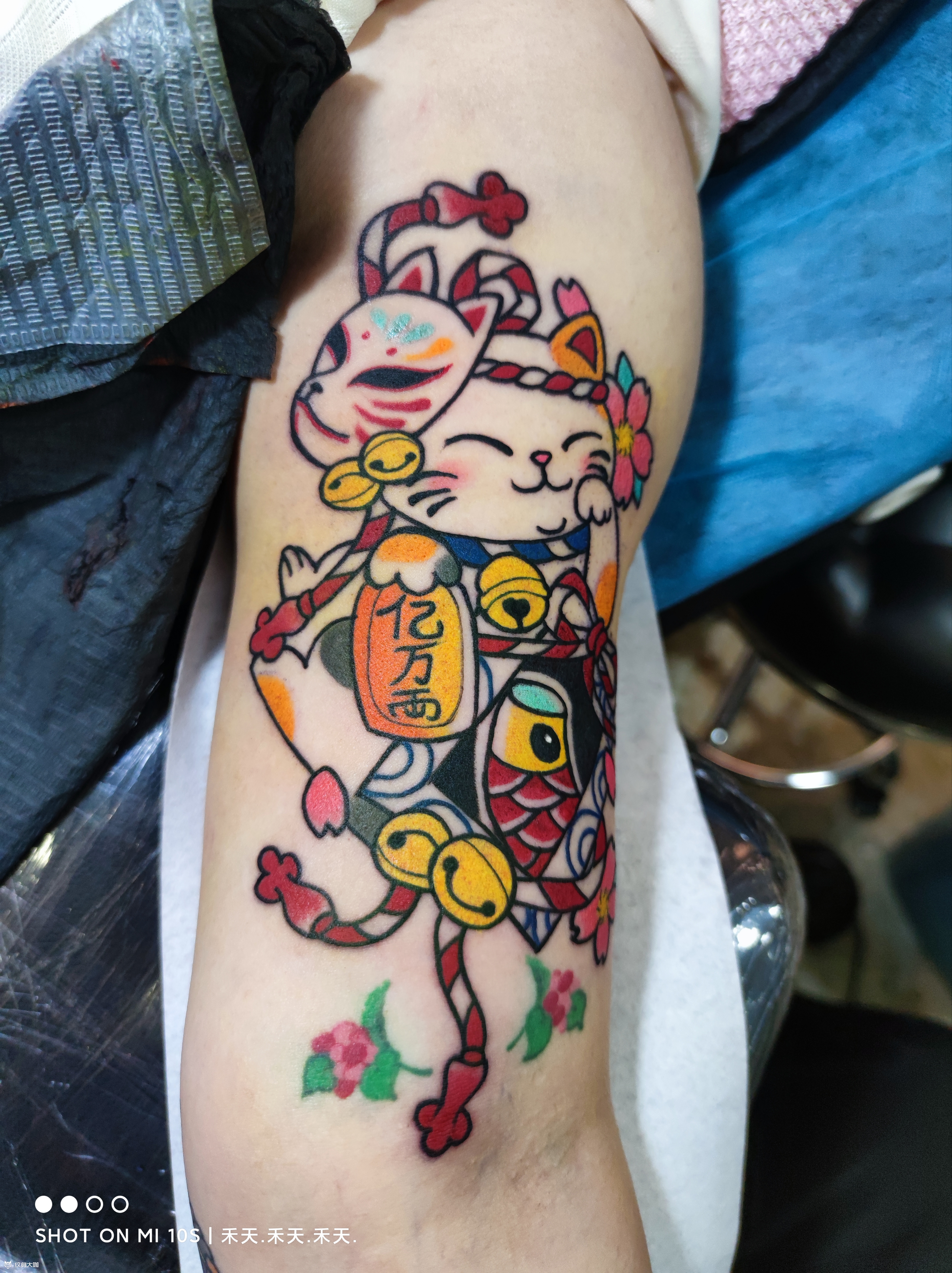 招财猫_纹身吧社区 - 纹身大咖