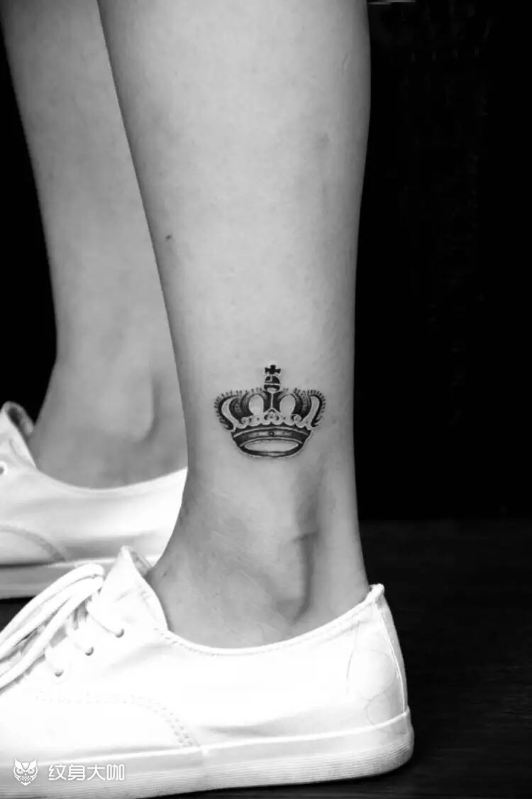 皇冠_纹身图案手稿图片_老李的纹身作品集