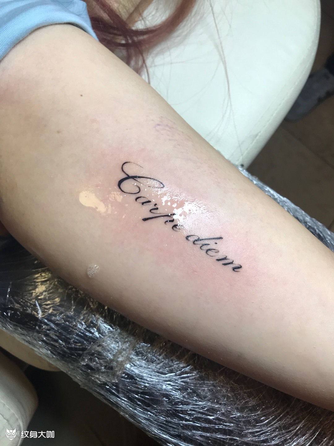 小字母_纹身图案手稿图片_张桐的纹身作品集