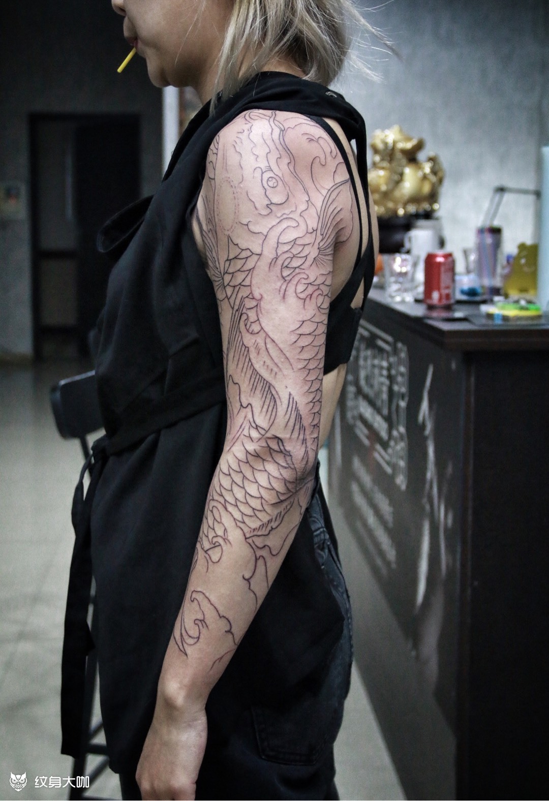 鲤鱼花臂未完待续