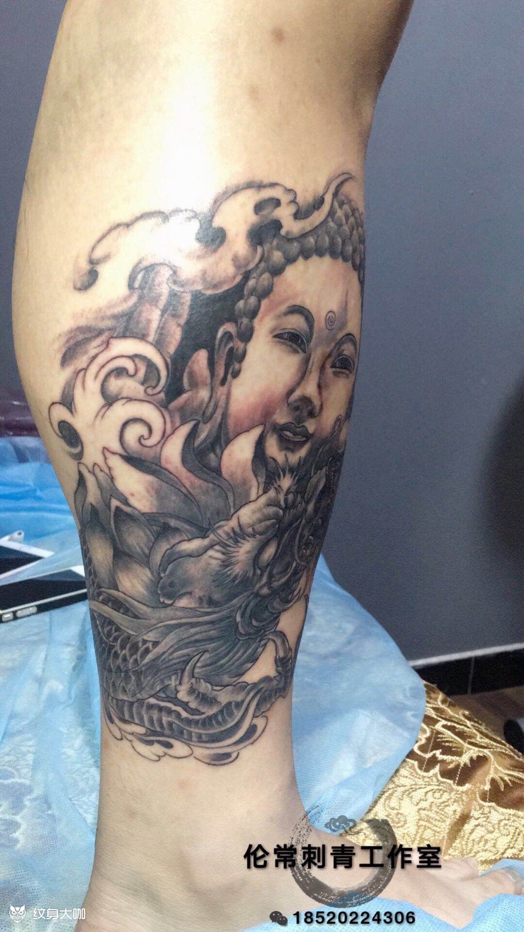 佛陀!_纹身图案手稿图片_melissa的纹身作品集