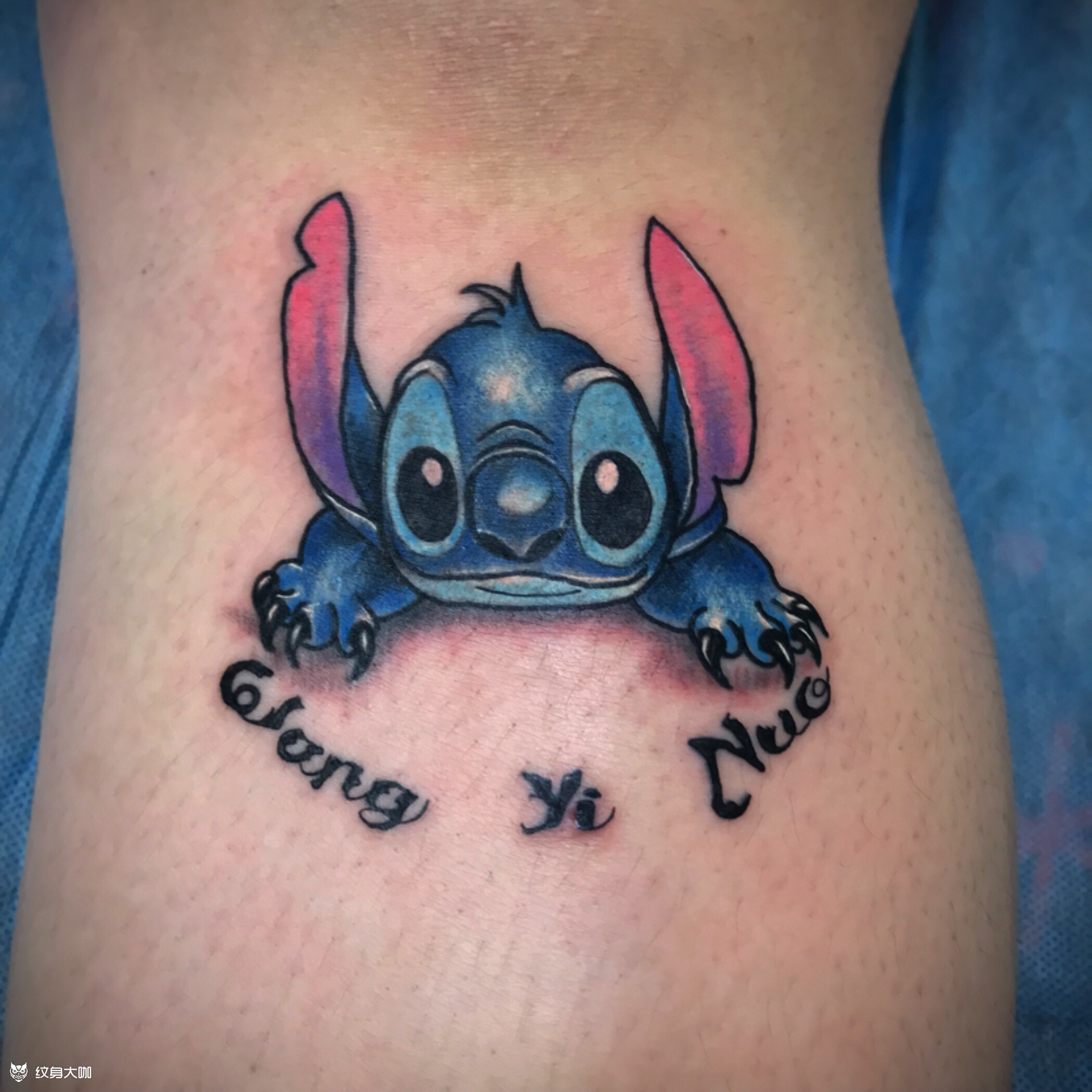 史迪仔_纹身图案手稿图片_李云的纹身作品集