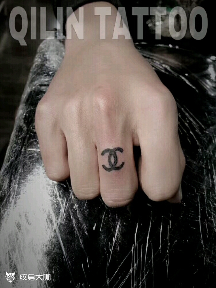 手指小清新_纹身图案手稿图片_胡承旭的纹身作品集