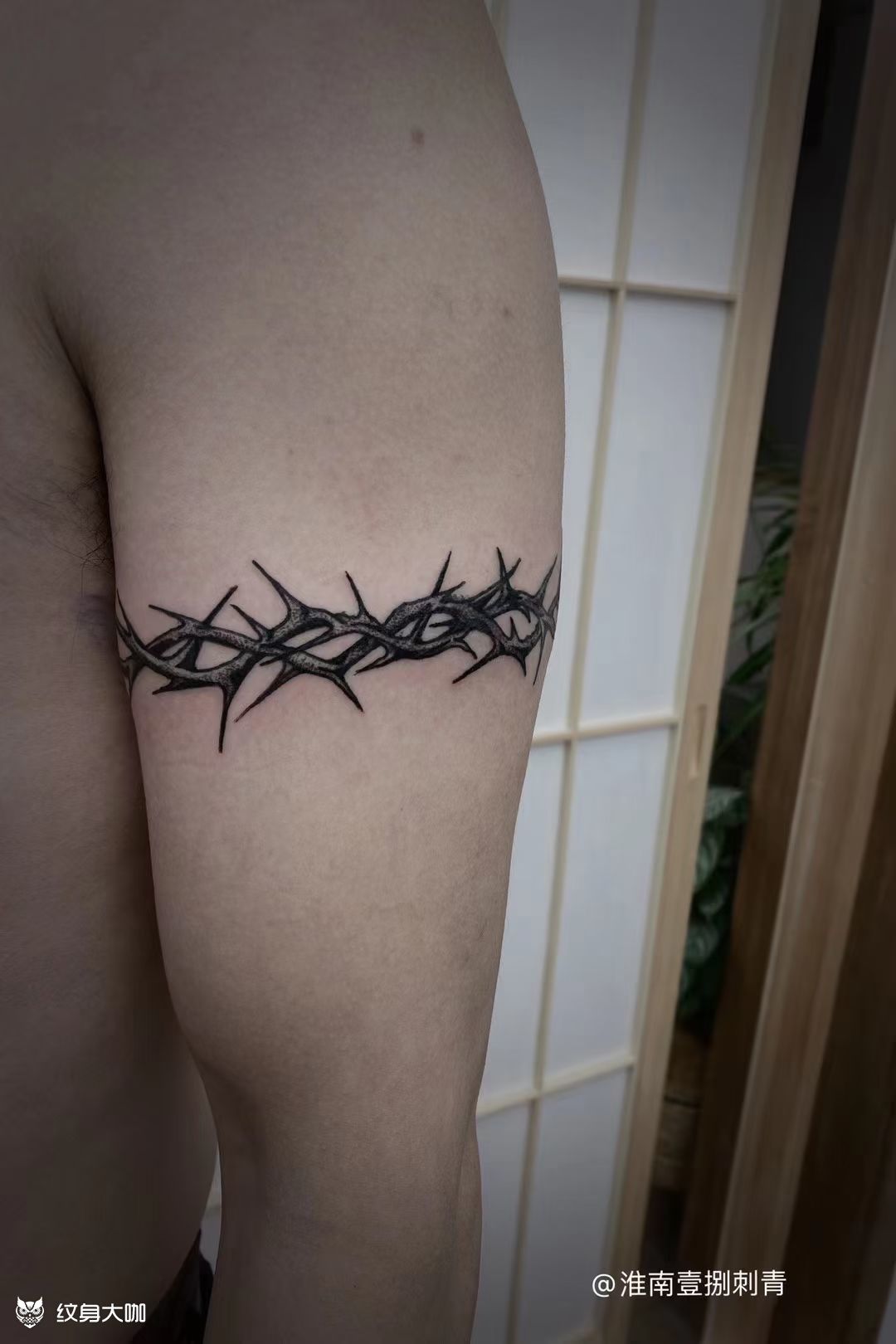 荆棘_纹身图案手稿图片_雕勇的纹身作品集