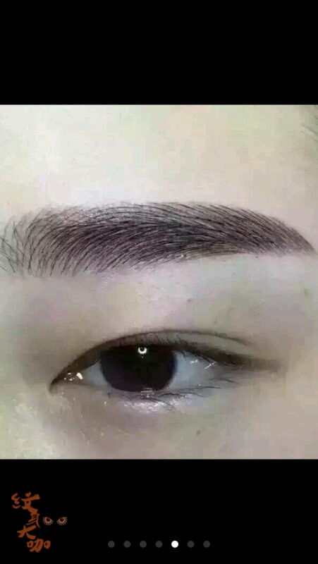 眉毛完成,_纹身图案手稿图片_纹艺阁的纹身作品集