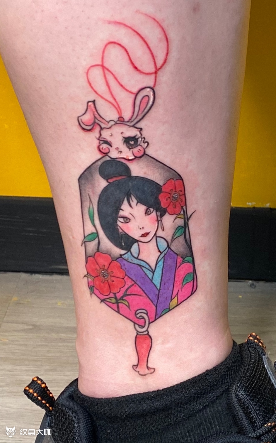 花木兰 _纹身吧社区 - 纹身大咖