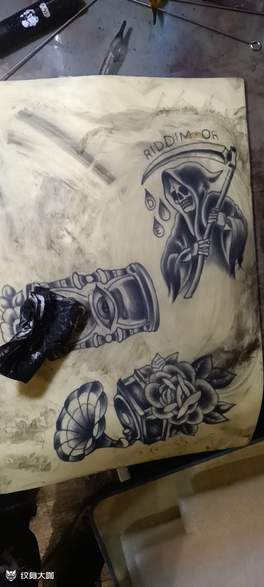 练习皮作品 _纹身吧社区 - 纹身大咖