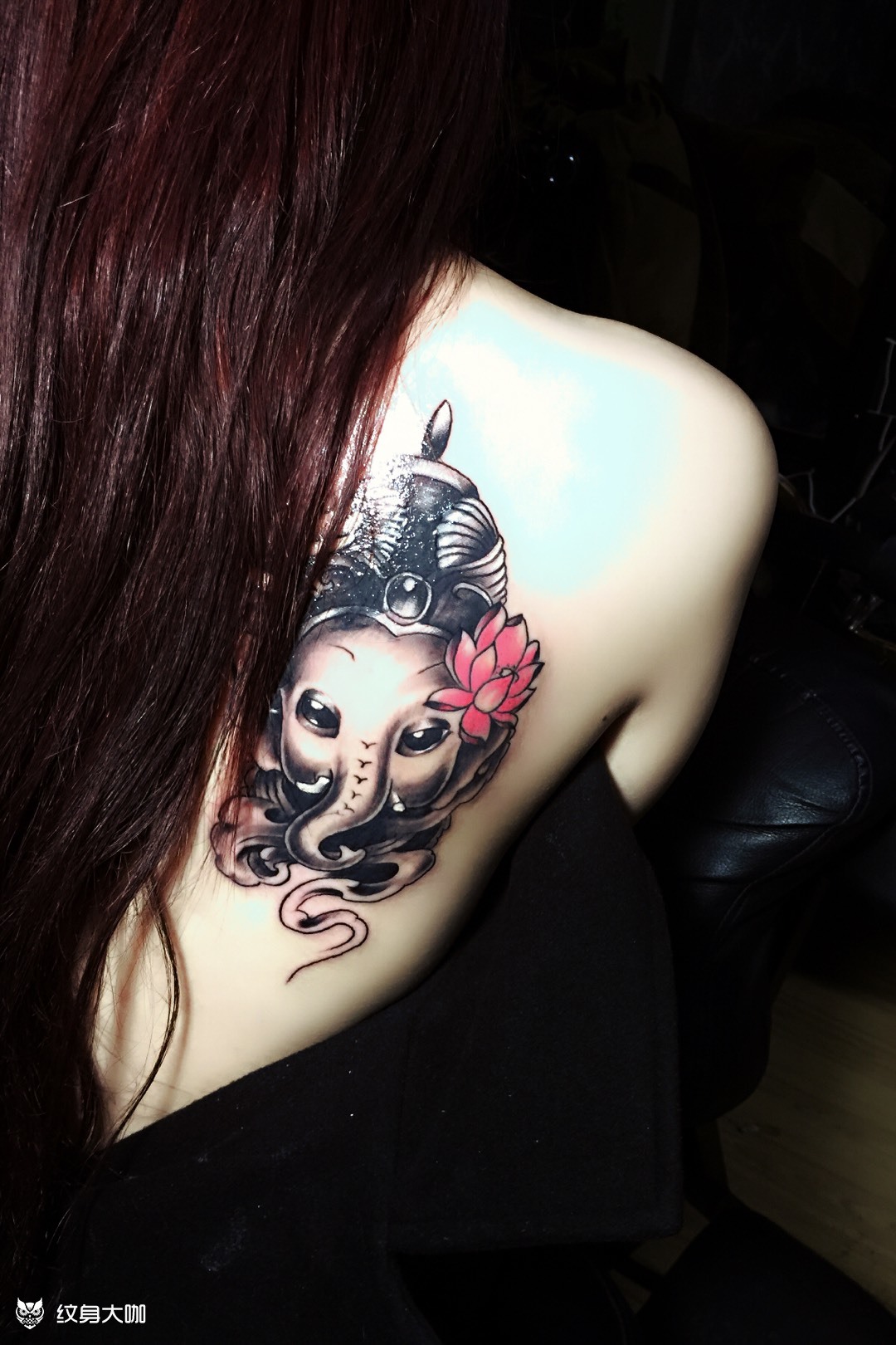 象神_纹身图案手稿图片_小涛的纹身作品集