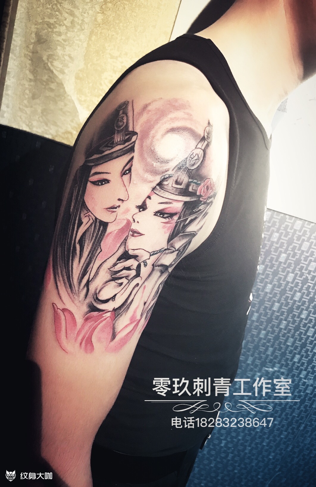 最美的黑白无常_纹身吧社区 - 纹身大咖