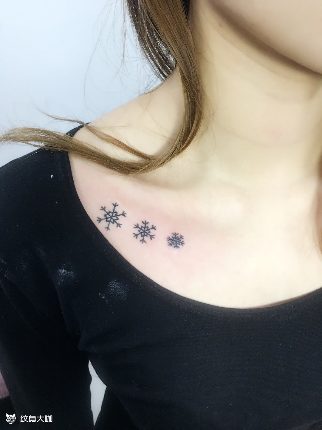 雪花_纹身图案手稿图片_阿龙的纹身作品集