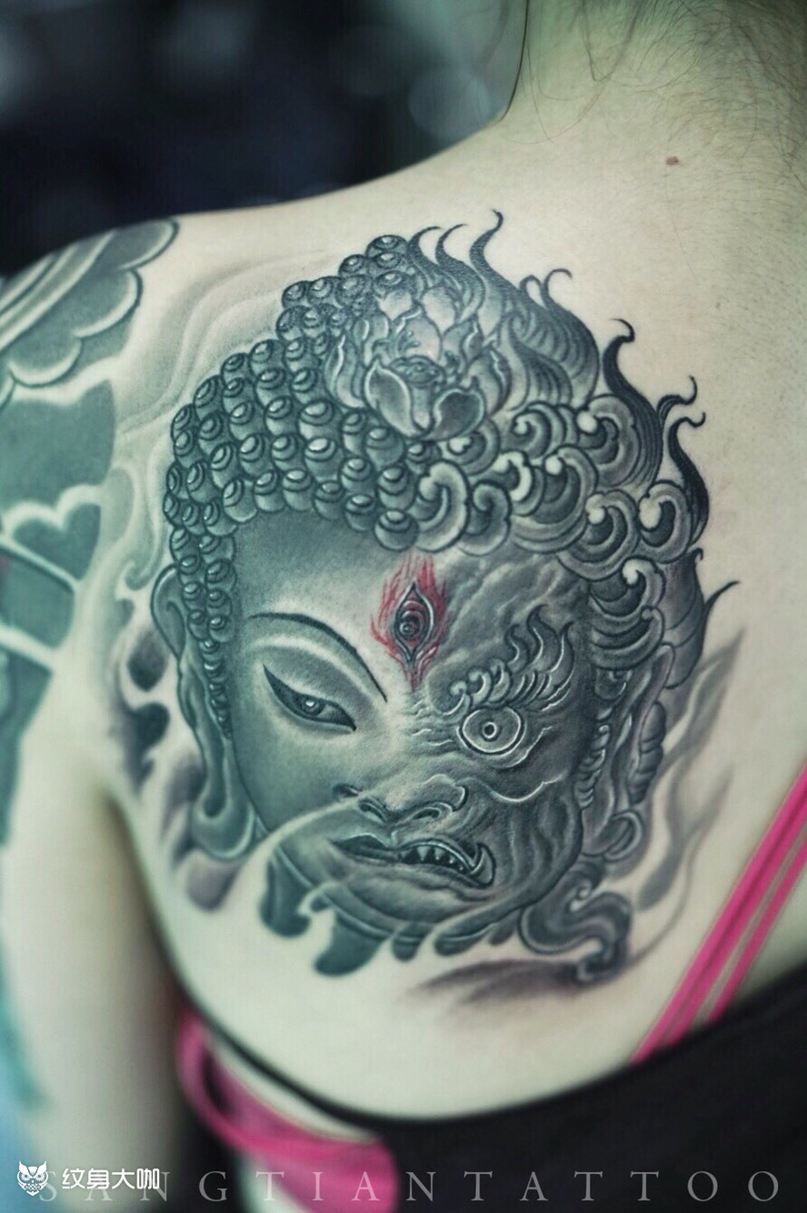 一念之间_纹身图案手稿图片_桑田的纹身作品集