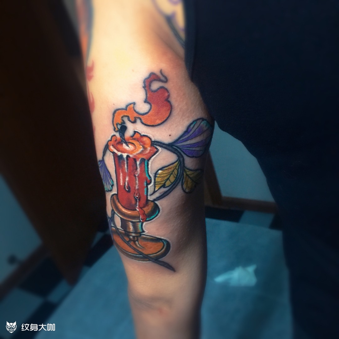 school蜡烛_纹身图案手稿图片_燚的纹身作品集