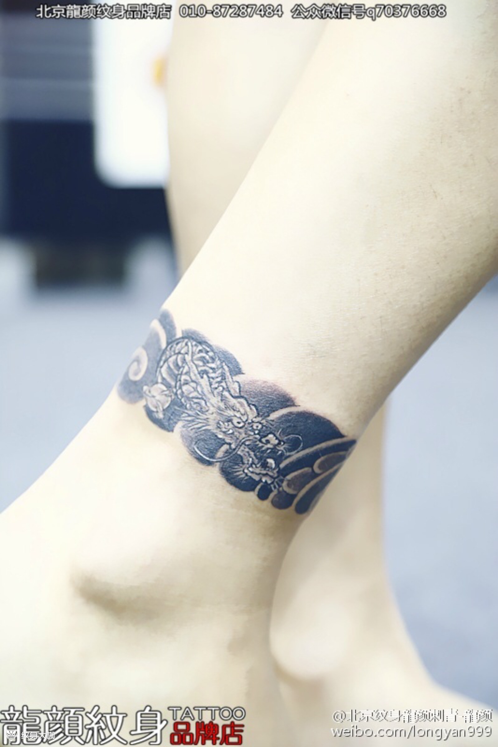 脚环纹身_纹身图案手稿图片_晶晶的纹身作品集