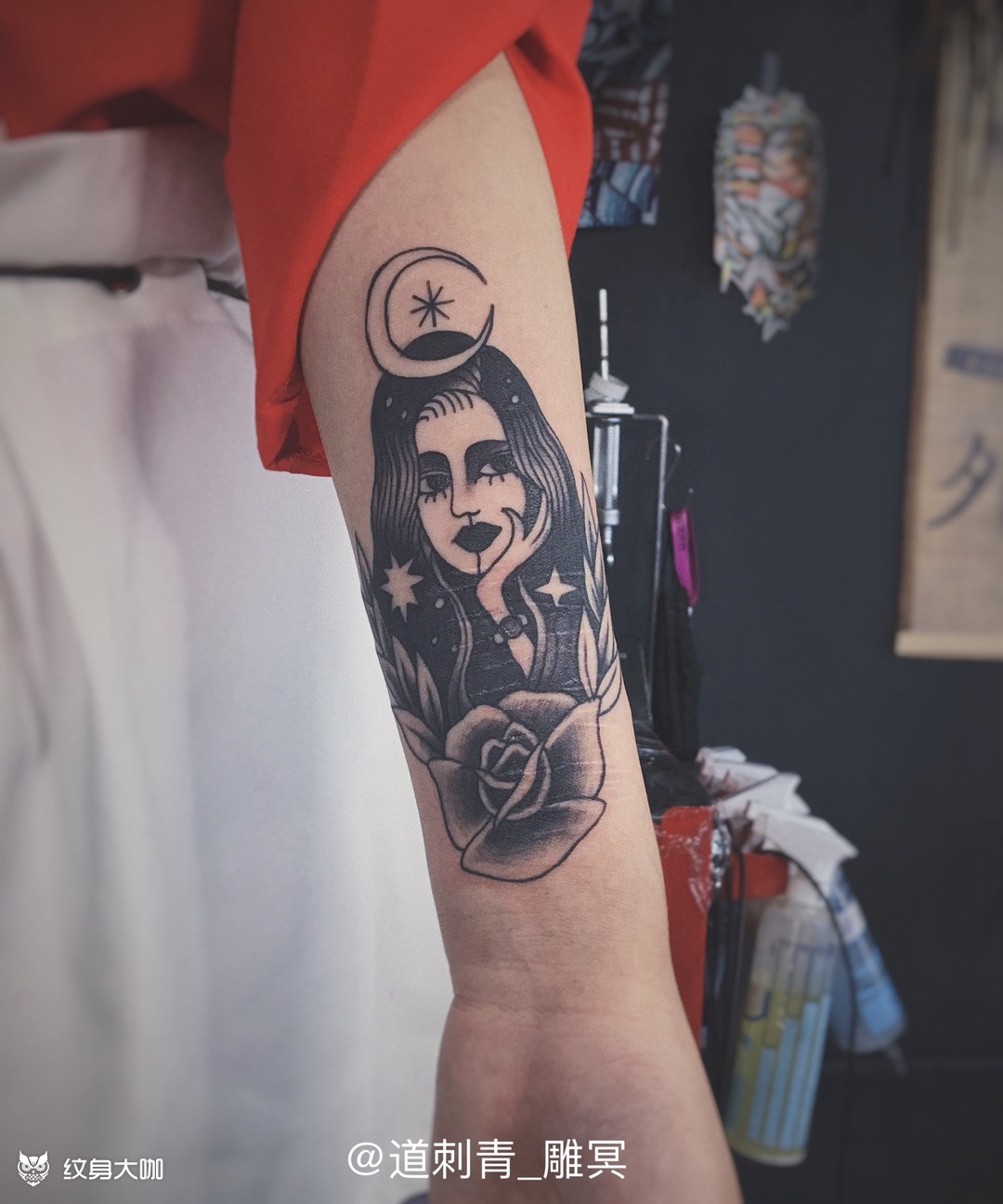 「old school 」欧美传统_纹身图案手稿图片_郝一的纹身作品集