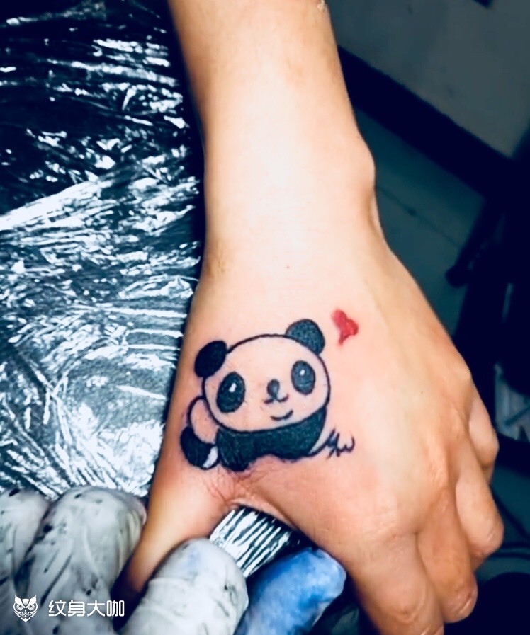 虎口小可爱,_纹身图案手稿图片_王瑞宏的纹身作品集