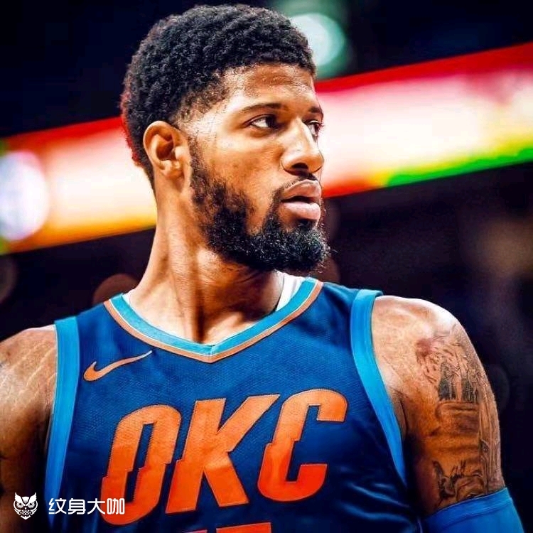 乔治_纹身图案手稿图片_袁一的纹身作品集