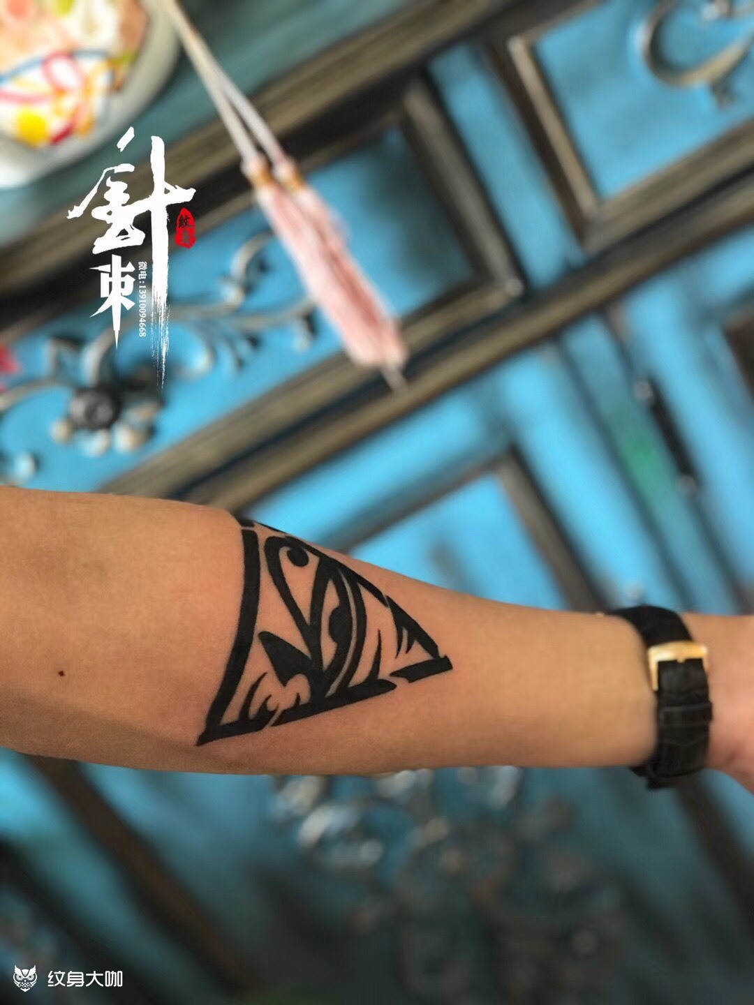 荷魯斯之眼_紋身圖案手稿圖片_北京針刺tattoo·杏的紋身作品集