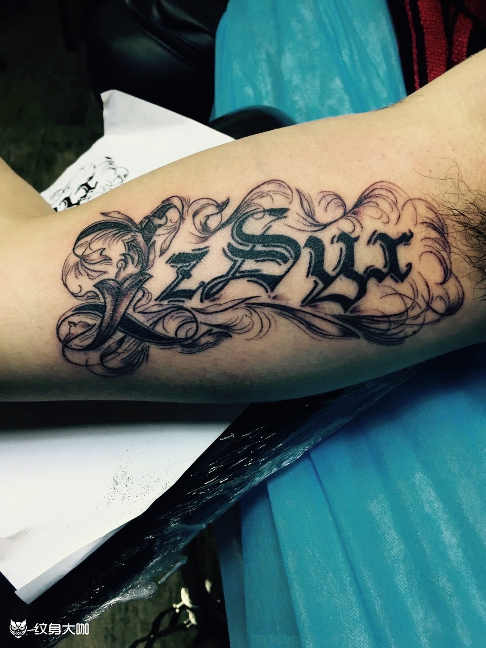 英文_纹身图案手稿图片_jay的纹身作品集