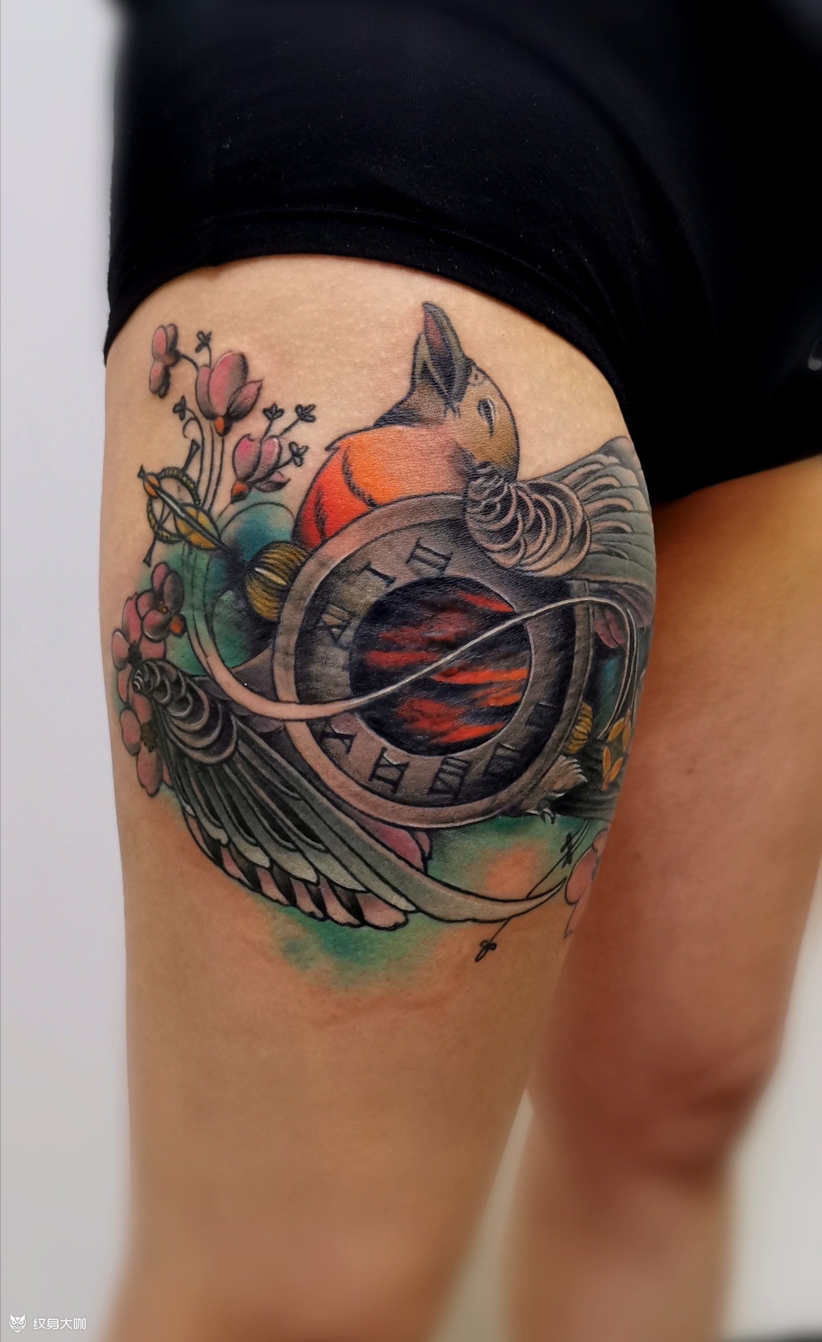 遮盖旧纹身_纹身图案手稿图片_张旭峰的纹身作品集