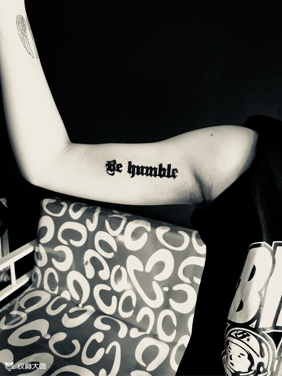 哥特体_纹身图案手稿图片_班尼的纹身作品集