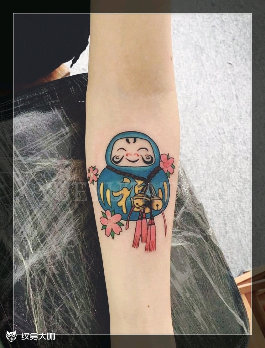福娃_纹身图案手稿图片_jason的纹身作品集
