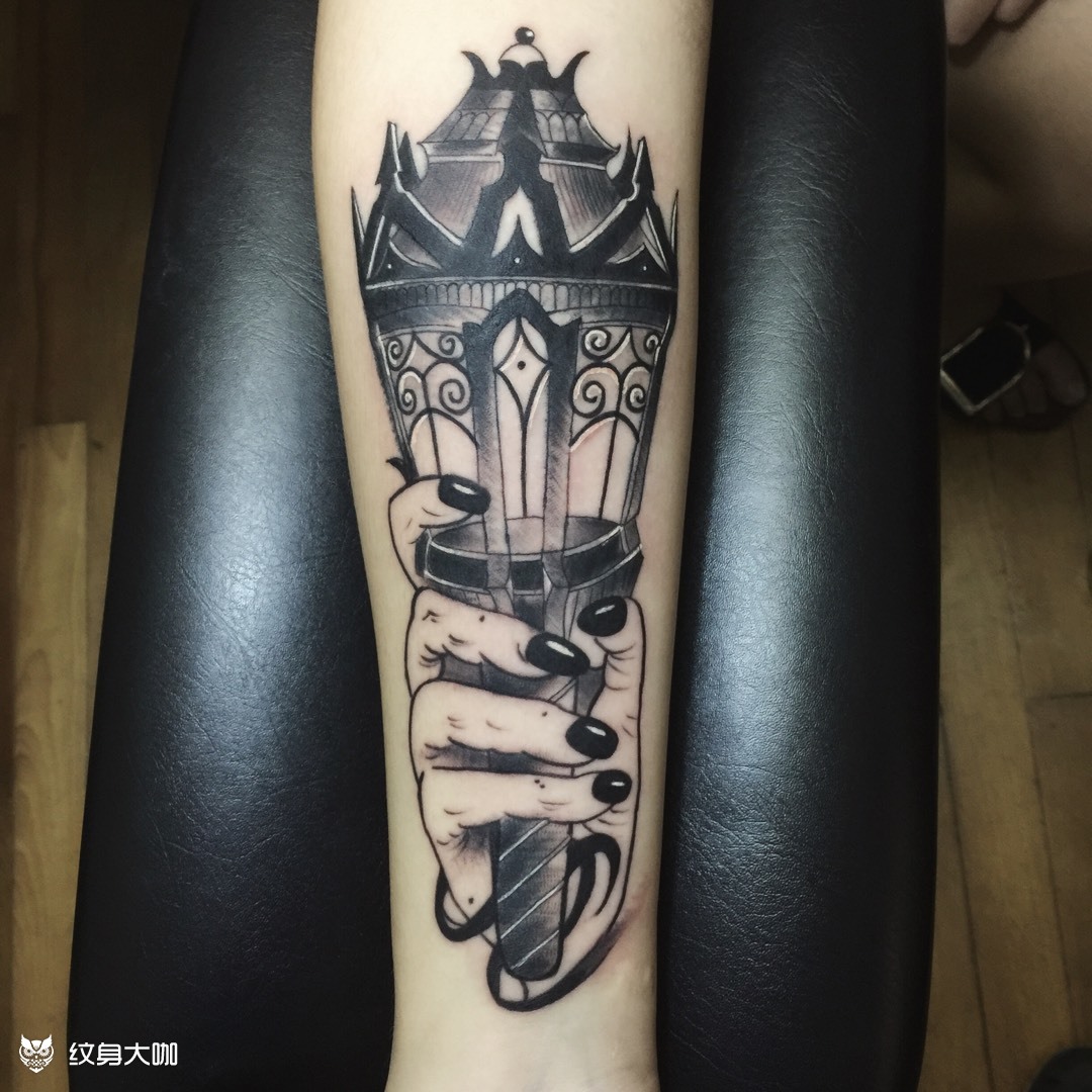 纹身图案手稿图片_林国瑞的纹身作品集