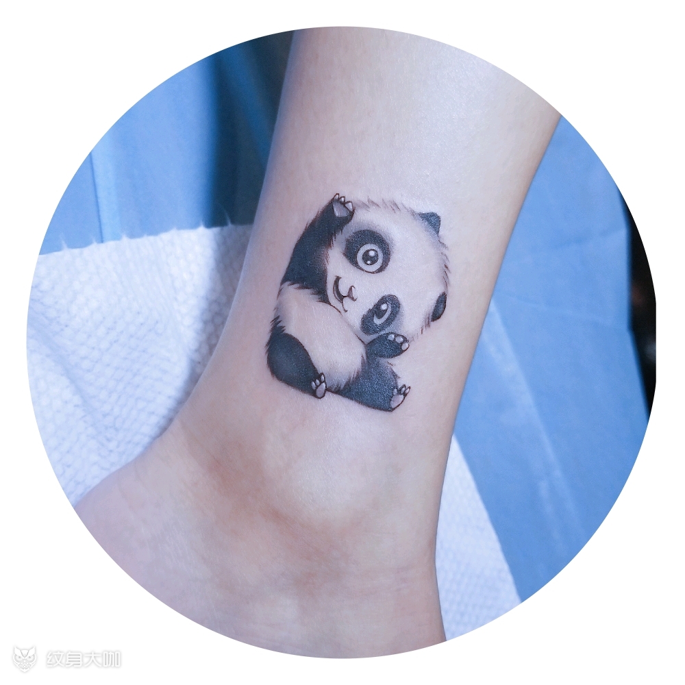 小熊猫_纹身图案手稿图片_jo的纹身作品集