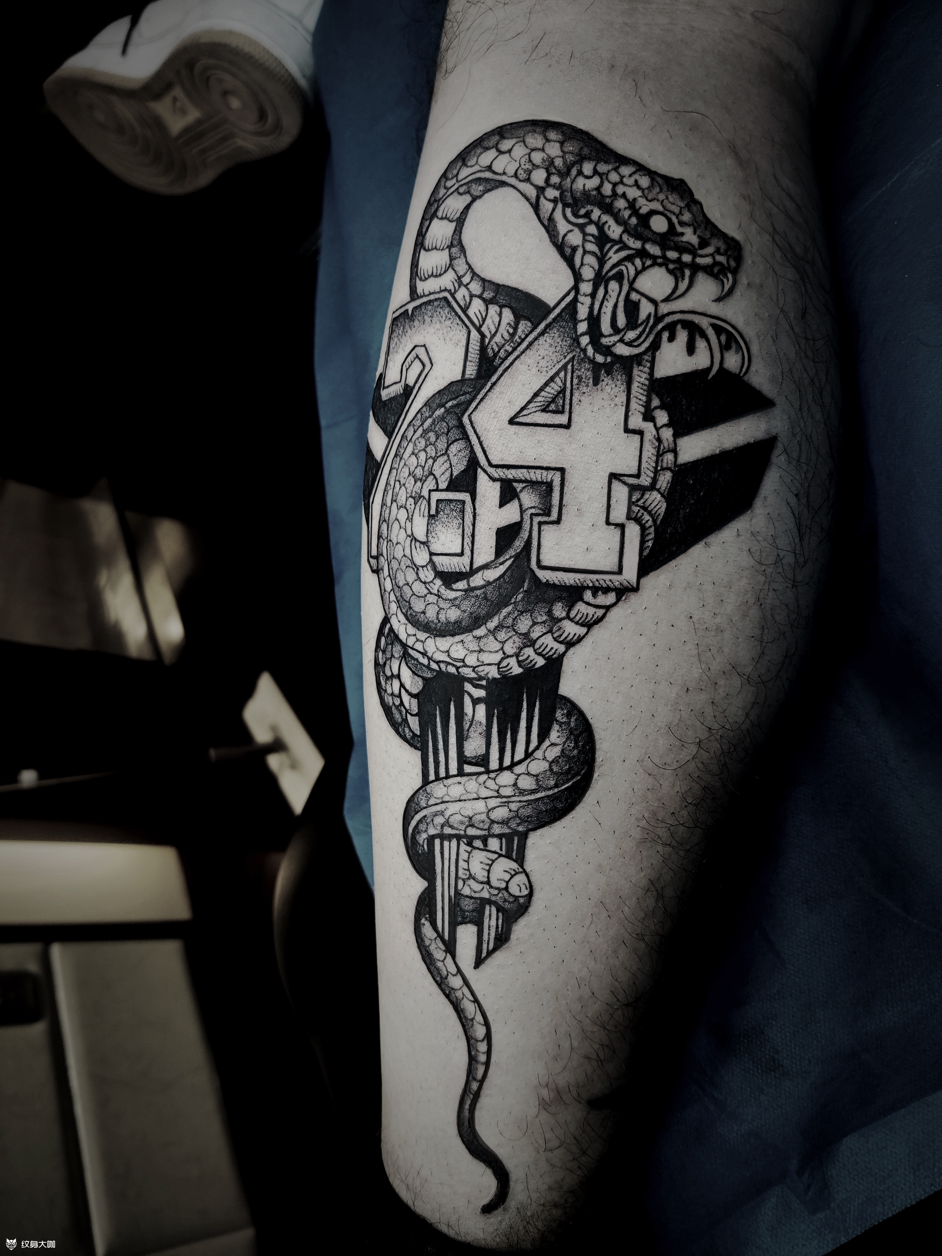 纹身图案手稿图片_raven乔的纹身作品集