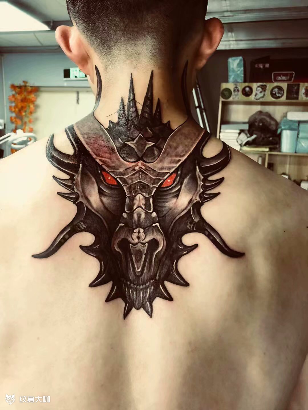 龙头_纹身图案手稿图片_仔仔的纹身作品集