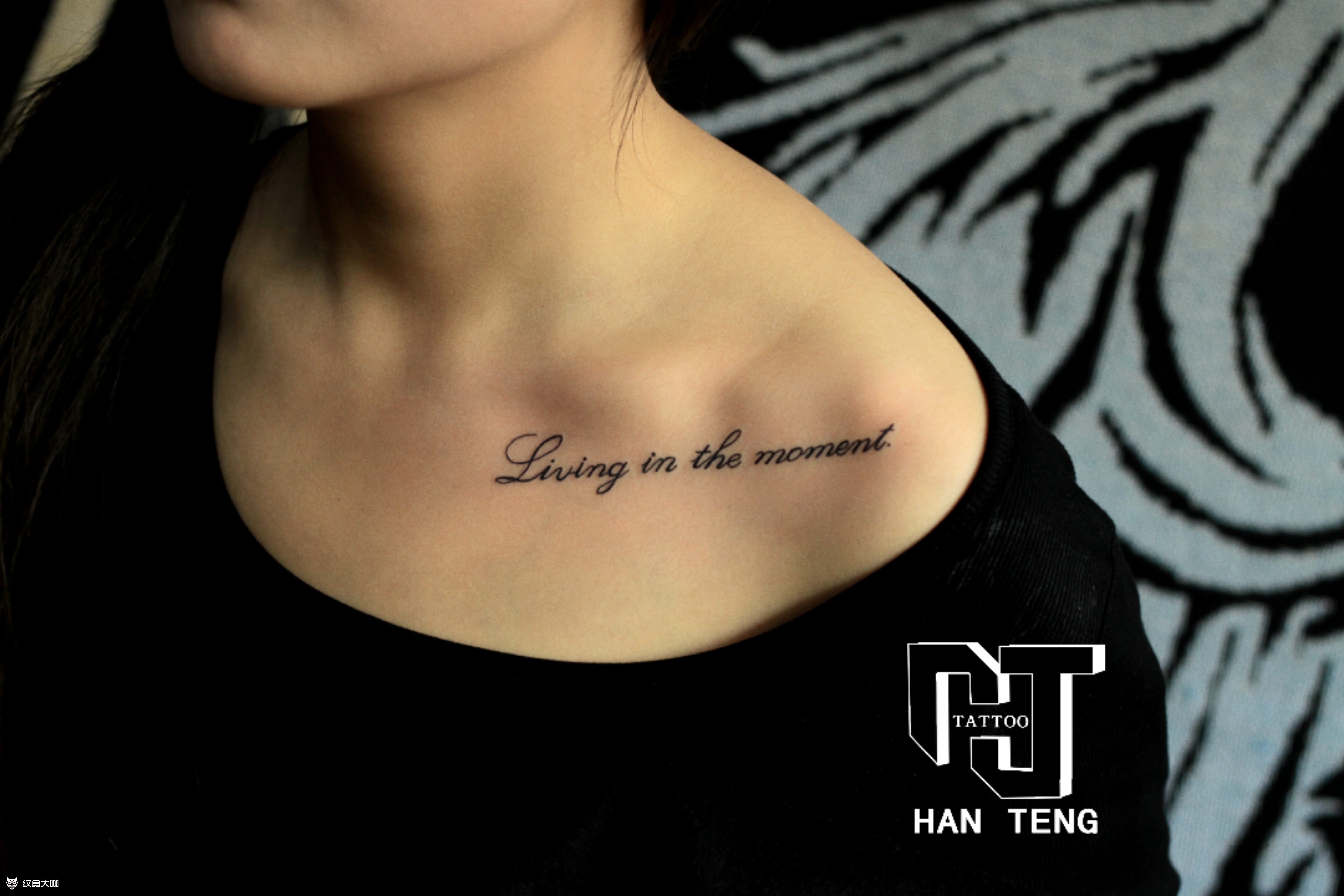 英文字母_纹身图案手稿图片_孙奇的纹身作品集