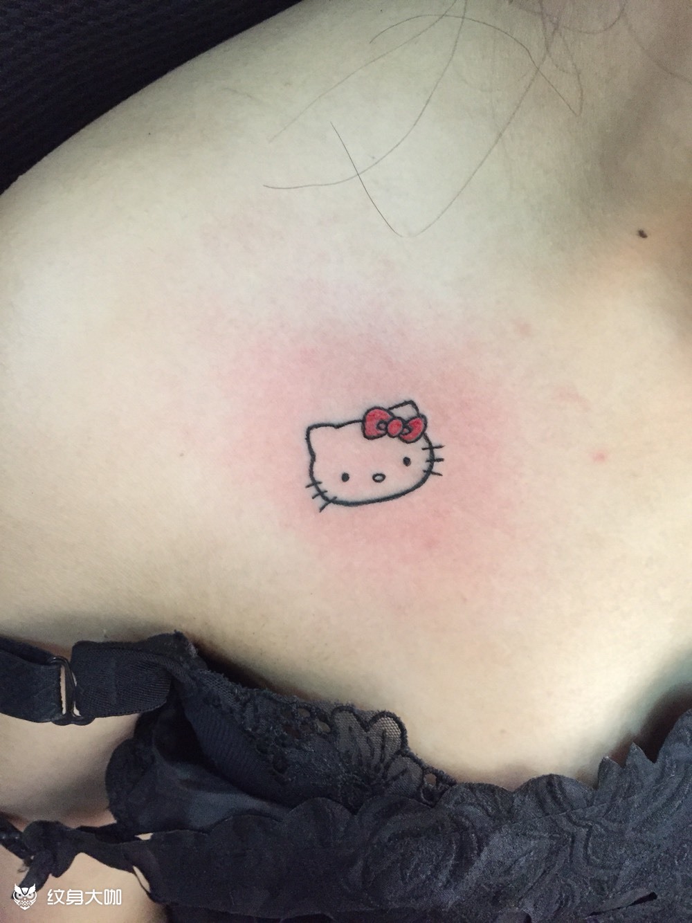 凯蒂猫纹身素材图片